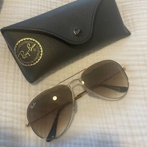 Classic 58mm gradient Ray Ban Aviators